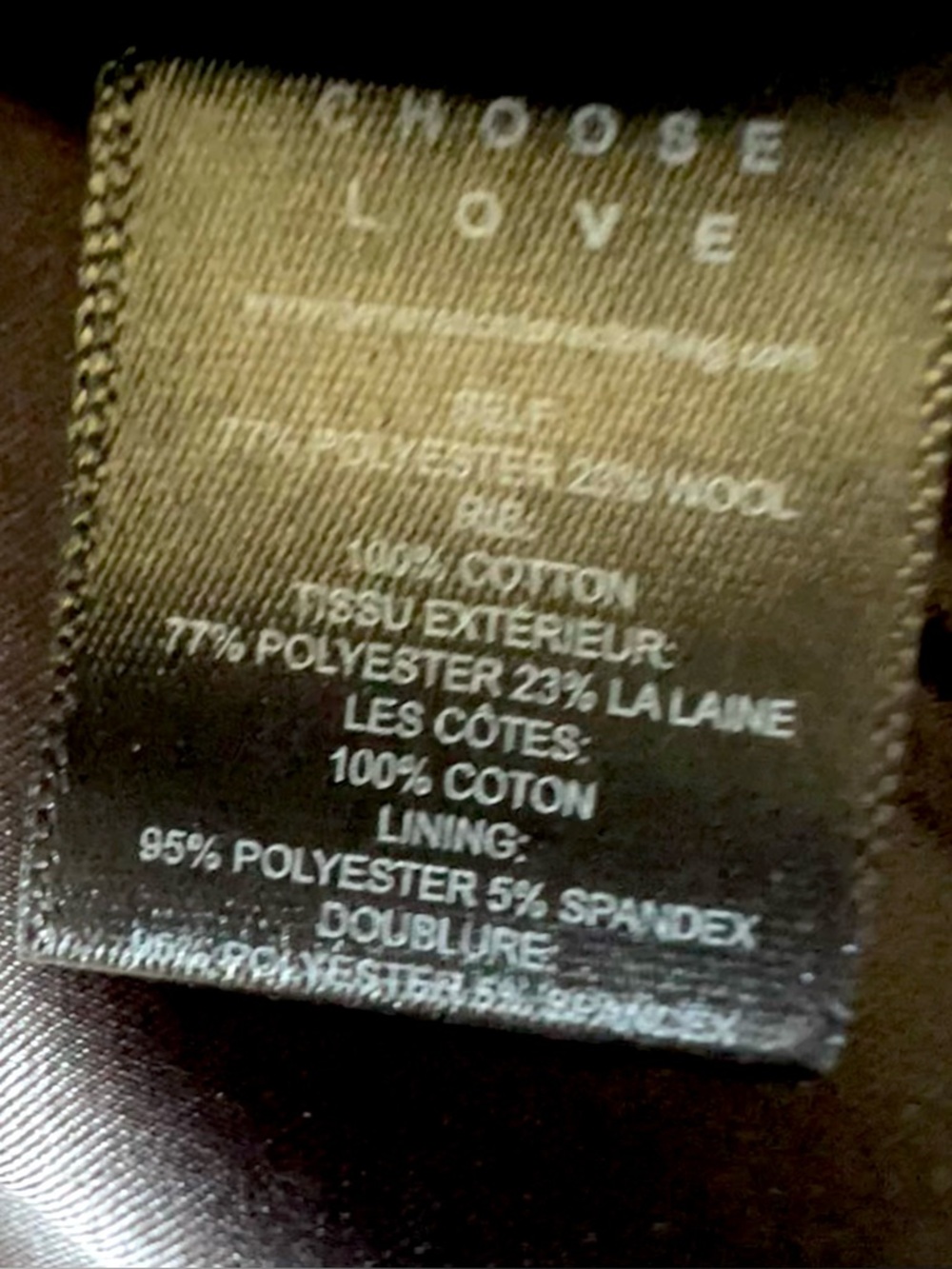 New Generation Love XL Darcie Pearl Bomber Jacket Gold Zip Cropped Retail $395 - Picture 11 of 11